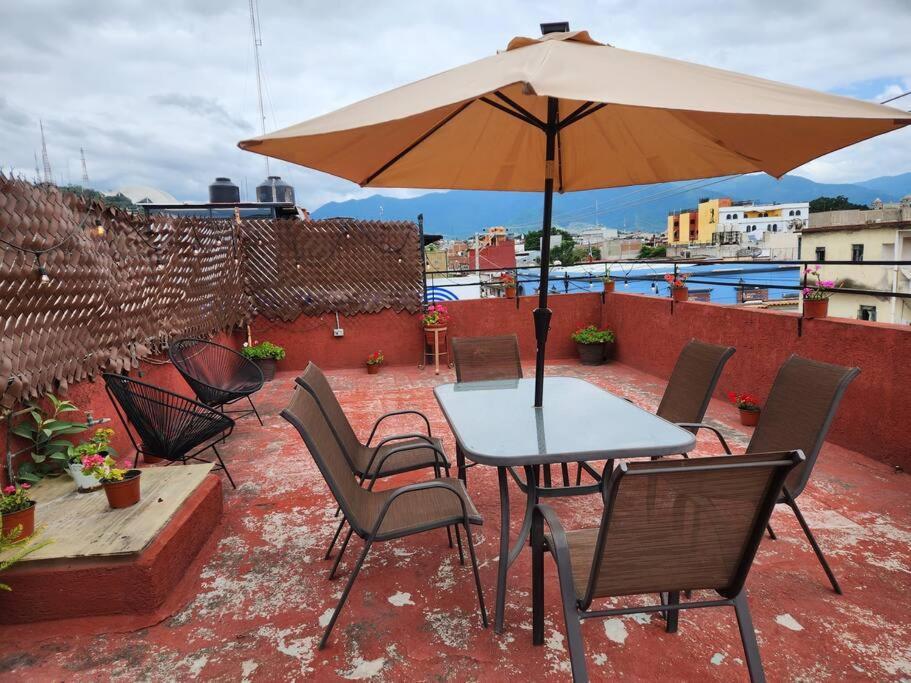 Apartament Casa Ines/ Terraza/ Centro De Oaxaca Zewnętrze zdjęcie